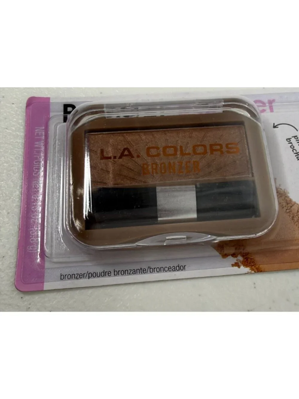 L.A. Colors Powder Bronzer Bronze C62242 NIP